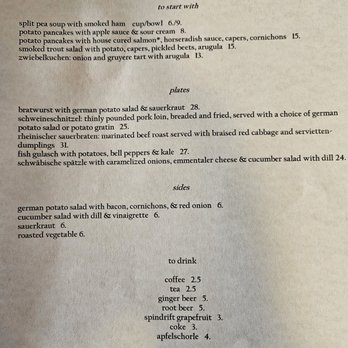 Schulte & Herr - Menu - Spring 2026 - German Near Me - Portland, Maine Schulte & Herr - Menu - Spring 2026 - German Near Me - Portland, Maine