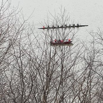 The Thayer Hotel - Watching the West Point Crew team practice from the Thayer outdoor patio - Hotels Near Me - West Point, New York