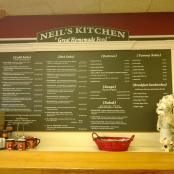 Neil's Kitchen - a menu on the wall - Delis Near Me - Long Branch, New Jersey Neil's Kitchen - a menu on the wall - Delis Near Me - Long Branch, New Jersey
