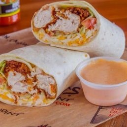 Rooster Chicken Wrap