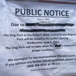 CORP Dog Park
