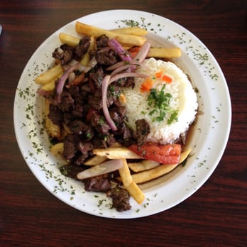 Peru Cafe Express - Lomo saltado (sauteed beef) - Peruvian Near Me - Houston, Texas Peru Cafe Express - Lomo saltado (sauteed beef) - Peruvian Near Me - Houston, Texas