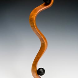 Example of wood sculpture photography