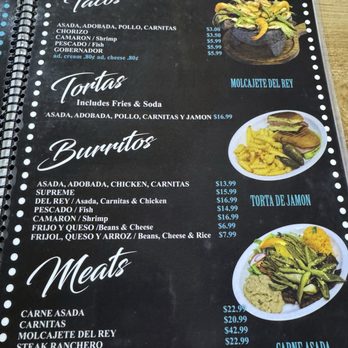 Mariscos Del Rey - Menu - Mexican Near Me - Fresno, California Mariscos Del Rey - Menu - Mexican Near Me - Fresno, California