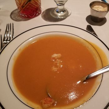 Weber's Restaurant - Lobster bisque was smooth as velvet, nice amount of lobster in the soup. - Seafood Near Me - Ann Arbor, Michigan Weber's Restaurant - Lobster bisque was smooth as velvet, nice amount of lobster in the soup. - Seafood Near Me - Ann Arbor, Michigan