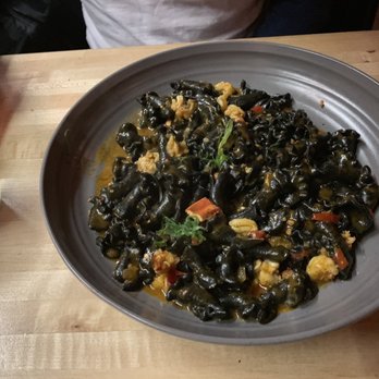 Prairie Fire - Squid ink campanelle - Pizza Near Me - Brookline, Massachusetts Prairie Fire - Squid ink campanelle - Pizza Near Me - Brookline, Massachusetts