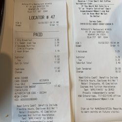 McDonald's - Had to pay separately for hotcakes that should have came with the big breakfast..