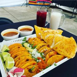 Magalies Sazon - $50 
8 Birria tacos
8 Quesabirria tacos
2 quesadillas 
4 consomes 
2 Aguas frescas