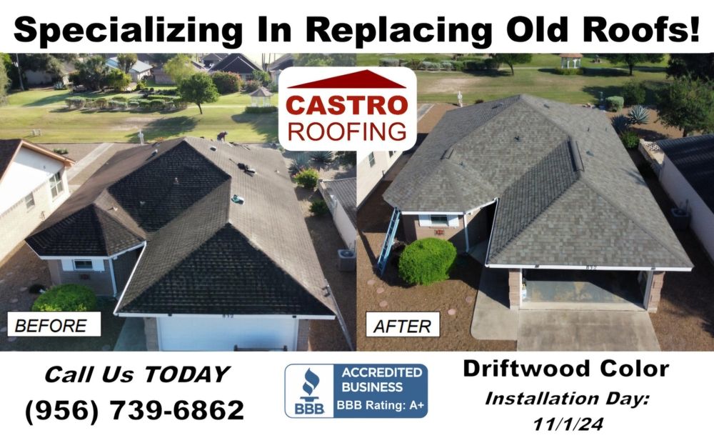 Slide of Castro Roofing