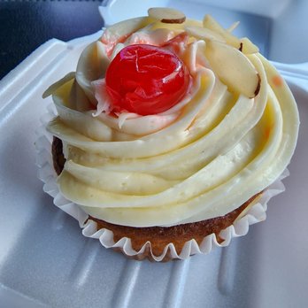Gilham Mercantile & Bakery - Cherry almond cupcake - Bakeries Near Me - McKenna, Washington Gilham Mercantile & Bakery - Cherry almond cupcake - Bakeries Near Me - McKenna, Washington