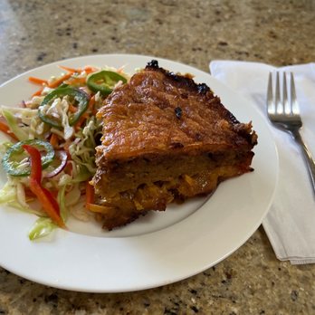 Purple Stars Deli - Plantain special with cabbage salad - Cafes Near Me - Stamford, Connecticut Purple Stars Deli - Plantain special with cabbage salad - Cafes Near Me - Stamford, Connecticut