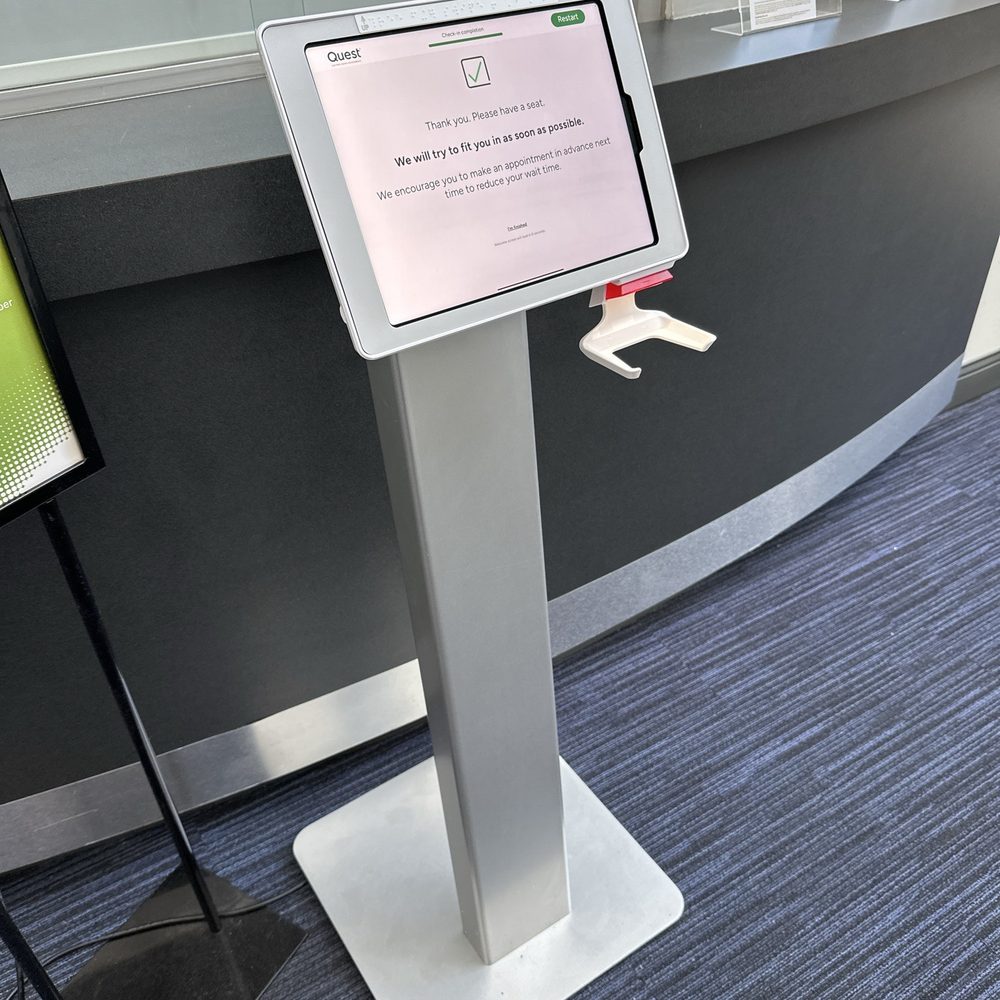 Quest Diagnostics - Check In Machine is Broken - Laboratory Testing Near Me - Charlotte, North Carolina Quest Diagnostics - Check In Machine is Broken - Laboratory Testing Near Me - Charlotte, North Carolina