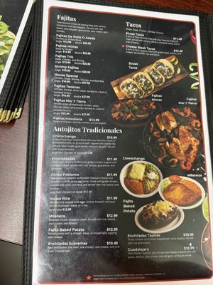 Menu photo 1 H & H Mexican Grille Pelham, TN