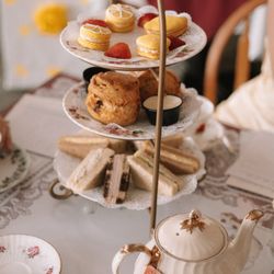 Sandwiches and scones