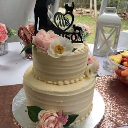 Wedding cake for our small wedding