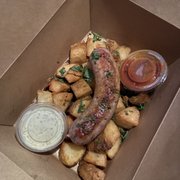Photo of Wursthall - San Mateo, CA, United States. Currywurst