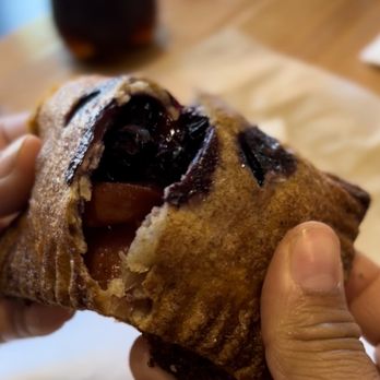 Pizza Thief - Blueberry apricot hand pie. - Pizza Near Me - Portland, Oregon Pizza Thief - Blueberry apricot hand pie. - Pizza Near Me - Portland, Oregon