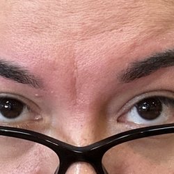 Happiness Nails - After Eyebrow Wax. I request thinning, reshape and cleaning up.