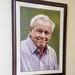 The Fred M Rogers Center - Former Schoolmate Arnold Palmer Portrait at At Fred Rogers Center