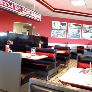 Steak ’n Shake - Comfortable seating. - Fast Food Near Me - Joplin, Missouri Steak ’n Shake - Comfortable seating. - Fast Food Near Me - Joplin, Missouri