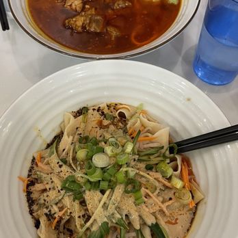Noodle Nest - N3. Braised Beef Noodles (New!) Sesame and Peanut Paste Noodles - Chinese Near Me - Irvine, California Noodle Nest - N3. Braised Beef Noodles (New!) Sesame and Peanut Paste Noodles - Chinese Near Me - Irvine, California