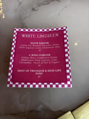 Menu photo 3 White Limozeen Nashville, TN