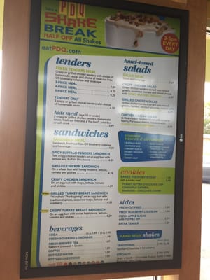 Menu photo 2 PDQ Tampa: South Tampa Tampa, FL Menu photo 2 PDQ Tampa: South Tampa Tampa, FL