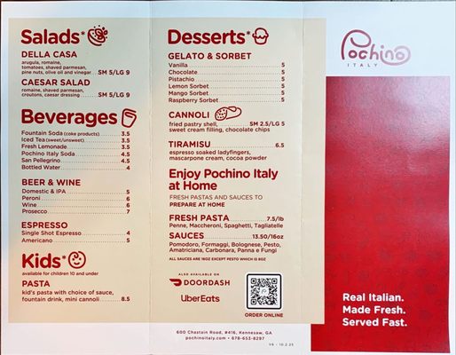 Menu photo 2 Pochino Italy Kennesaw, GA Menu photo 2 Pochino Italy Kennesaw, GA