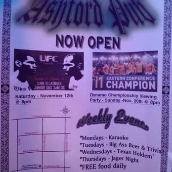 Ashford Pub - Pubs Near Me - Houston, Texas Ashford Pub - Pubs Near Me - Houston, Texas