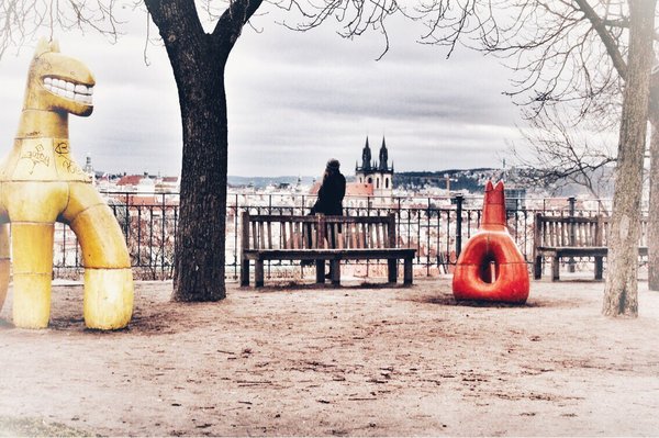 Letenský zámeček a zahrádky na Letné by null