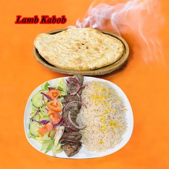 Mediterranean Oven - Lamb Kabob: Succulent pieces of marinated lamb, perfectly grilled on skewers for a rick, smoke flavor. - Afghan Near Me - Manassas, Virginia Mediterranean Oven - Lamb Kabob: Succulent pieces of marinated lamb, perfectly grilled on skewers for a rick, smoke flavor. - Afghan Near Me - Manassas, Virginia