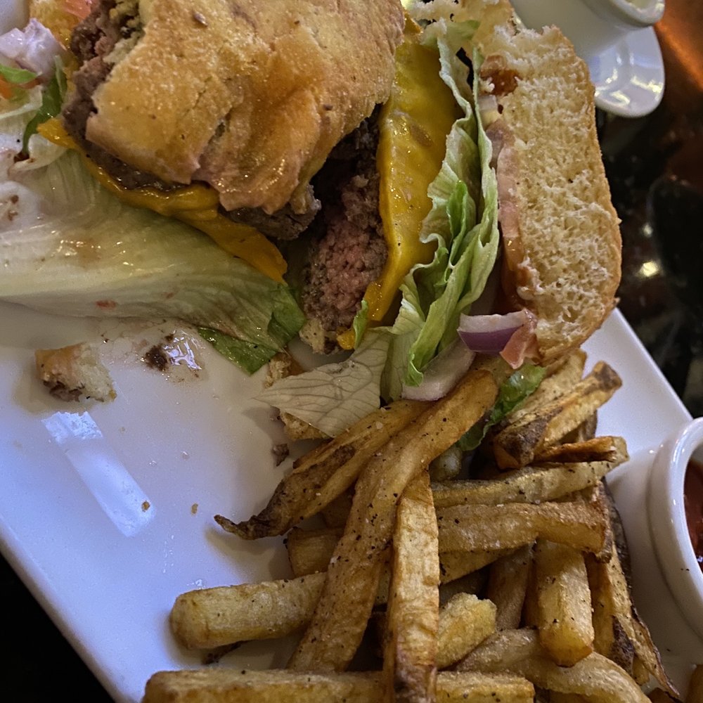 Ruth's Chris Steak House - Burger at the bar - Steakhouses Near Me - San Antonio, Texas Ruth's Chris Steak House - Burger at the bar - Steakhouses Near Me - San Antonio, Texas