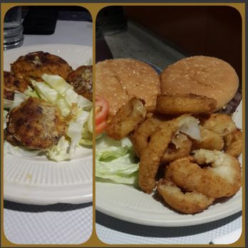 Valbrook Diner - ValBrook Diner clams (of course) burger and onion rings. - Diners Near Me - Valley Stream, New York
