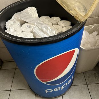 Julie'Z Restaurant - Pepsi cooler used to store toilet paper. - Filipino Near Me - Kapolei, Hawaii Julie'Z Restaurant - Pepsi cooler used to store toilet paper. - Filipino Near Me - Kapolei, Hawaii