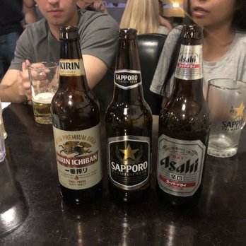 Kuru Kuru Sushi - Kirin, Sapporo, and Asahi beer - Sushi Bars Near Me - Burbank, California
