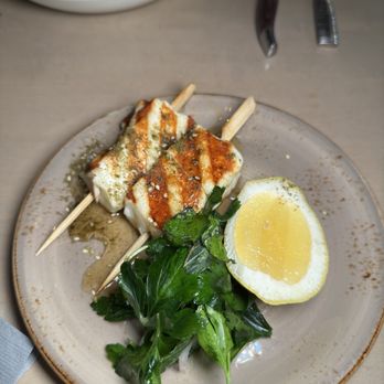 LÝRA - Grilled Halloumi - Greek Near Me - Chicago, Illinois