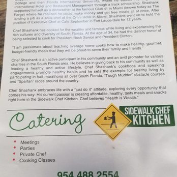 Sidewalk Chef Kitchen - Catering - Comfort Food Near Me - Fort Lauderdale, Florida Sidewalk Chef Kitchen - Catering - Comfort Food Near Me - Fort Lauderdale, Florida