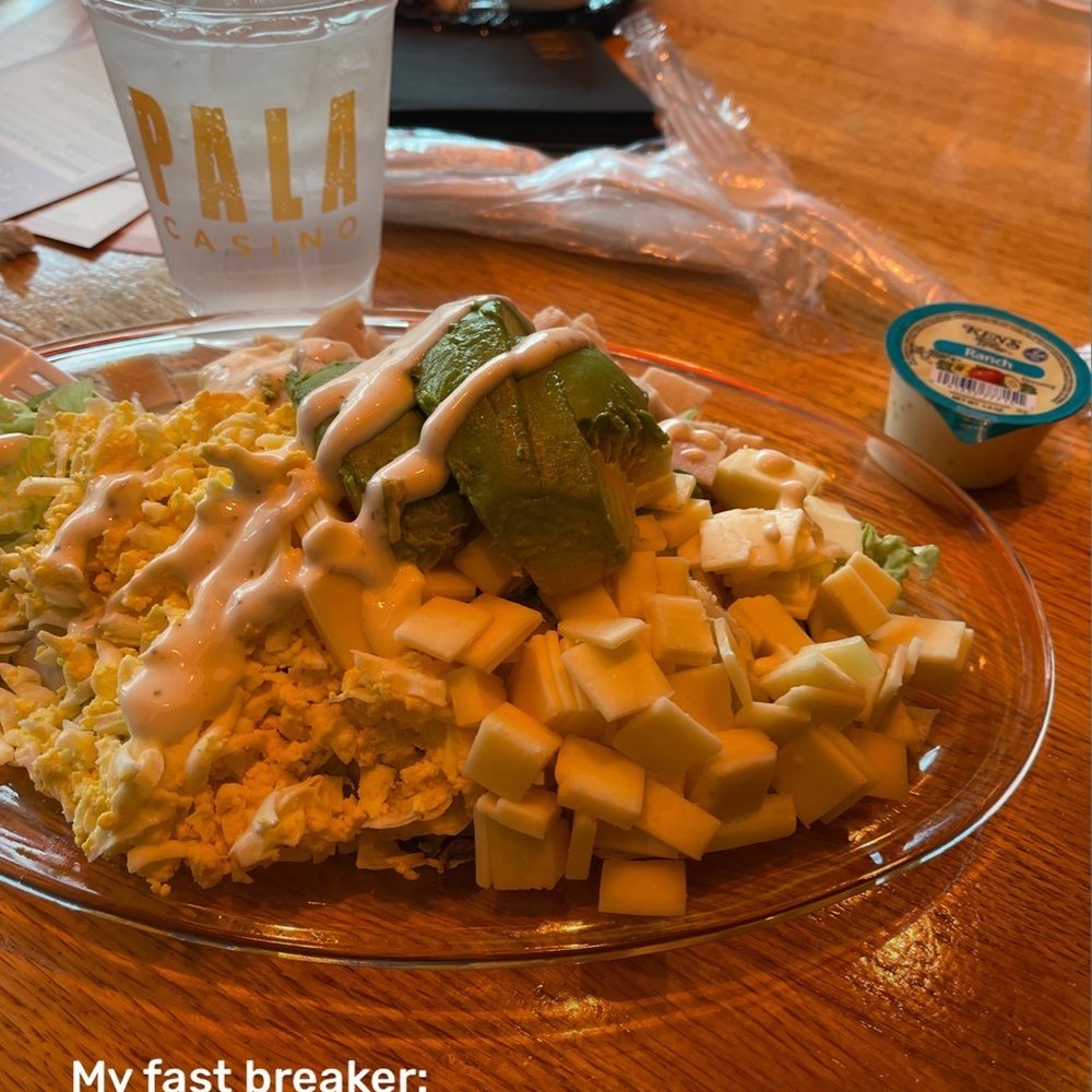 Pala Cafe - Big Cobb Salad with Ranch - American Near Me - Pala, California