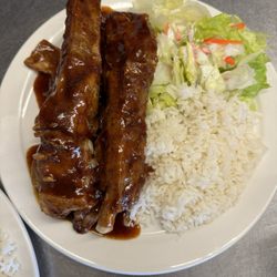 Smoky's Sandwich Shop - Pork Rib Rice