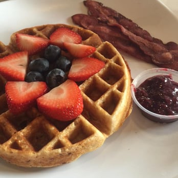 the Protein Source - Pro Waffle; the Jalapeno berry jam wasn't spicy but REALLY good! - Juice Bars & Smoothies Near Me - Las Vegas, Nevada the Protein Source - Pro Waffle; the Jalapeno berry jam wasn't spicy but REALLY good! - Juice Bars & Smoothies Near Me - Las Vegas, Nevada