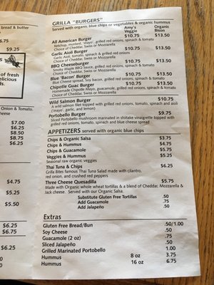 Menu photo 2 Grilla Bites Snohomish, WA