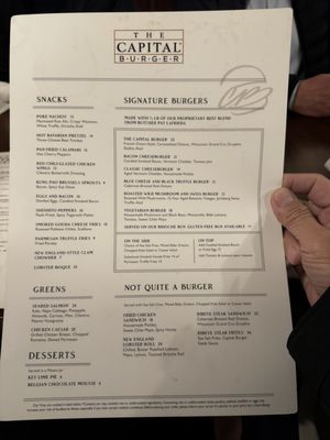 Menu photo 6 The Capital Burger Boston, MA Menu photo 6 The Capital Burger Boston, MA