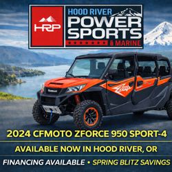 Hood River Powersports & Marine  - CFMOTO ZFORCE 950