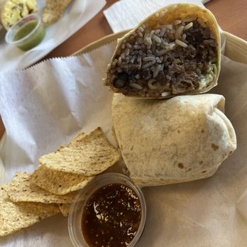 El Black Bean Cafe - La Carne Burrito - Latin American Near Me - West Palm Beach, Florida