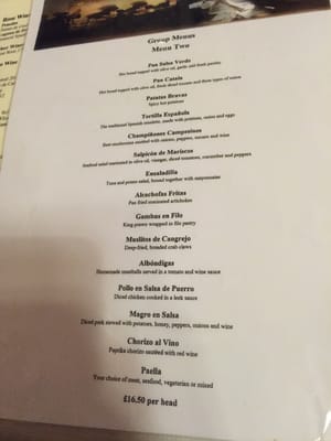 Menu photo 4 El Rincon de Rafa Manchester, XGM