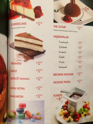 Menu photo 4 Gogga Istanbul, 34 Menu photo 4 Gogga Istanbul, 34