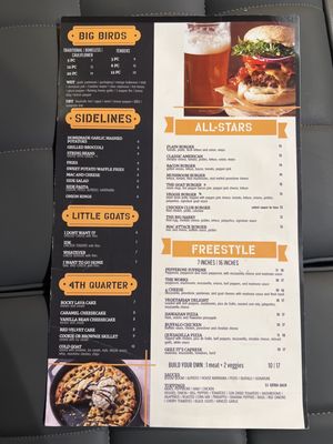 Menu photo 2 The GOAT Bar & Grill Prattville, AL Menu photo 2 The GOAT Bar & Grill Prattville, AL