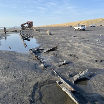 Peter Iredale Ship Wreck - View from coming up on the wreck - Parks Near Me - Warrenton, Oregon Peter Iredale Ship Wreck - View from coming up on the wreck - Parks Near Me - Warrenton, Oregon