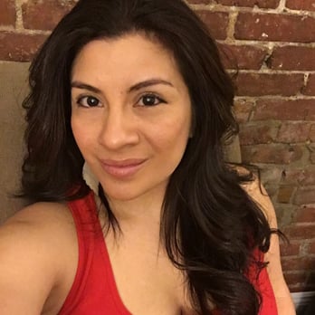 Da Pietro Hair Studio - Darkened my hair to a dark chocolate brown. I originally had medium brown hair with honey highlights. Love my new look. - Hair Salons Near Me - New York, New York