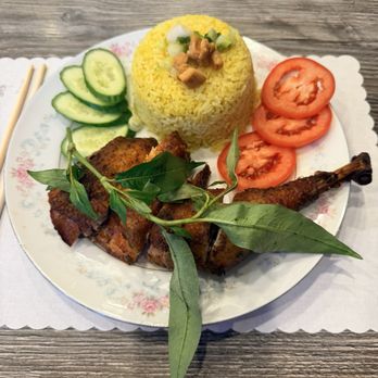A Nu Quan - Cơm Gà Hải Nam (Đùi) - Hainanese Chicken Rice with Thigh - Vietnamese Near Me - Garden Grove, California A Nu Quan - Cơm Gà Hải Nam (Đùi) - Hainanese Chicken Rice with Thigh - Vietnamese Near Me - Garden Grove, California